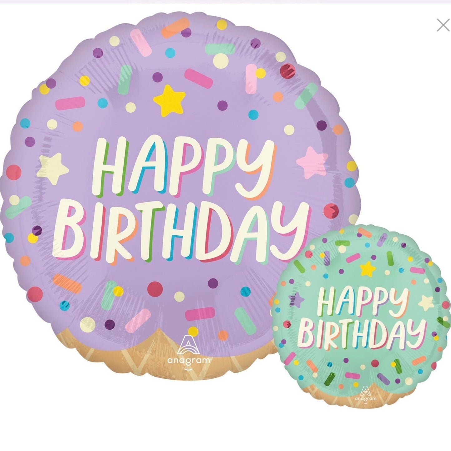 18” Sprinkles Birthday Balloon - Legacy Rose TX