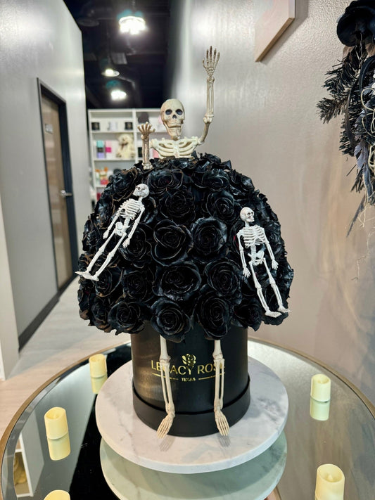 Fancy Halloween Skeleton - Legacy Rose TX