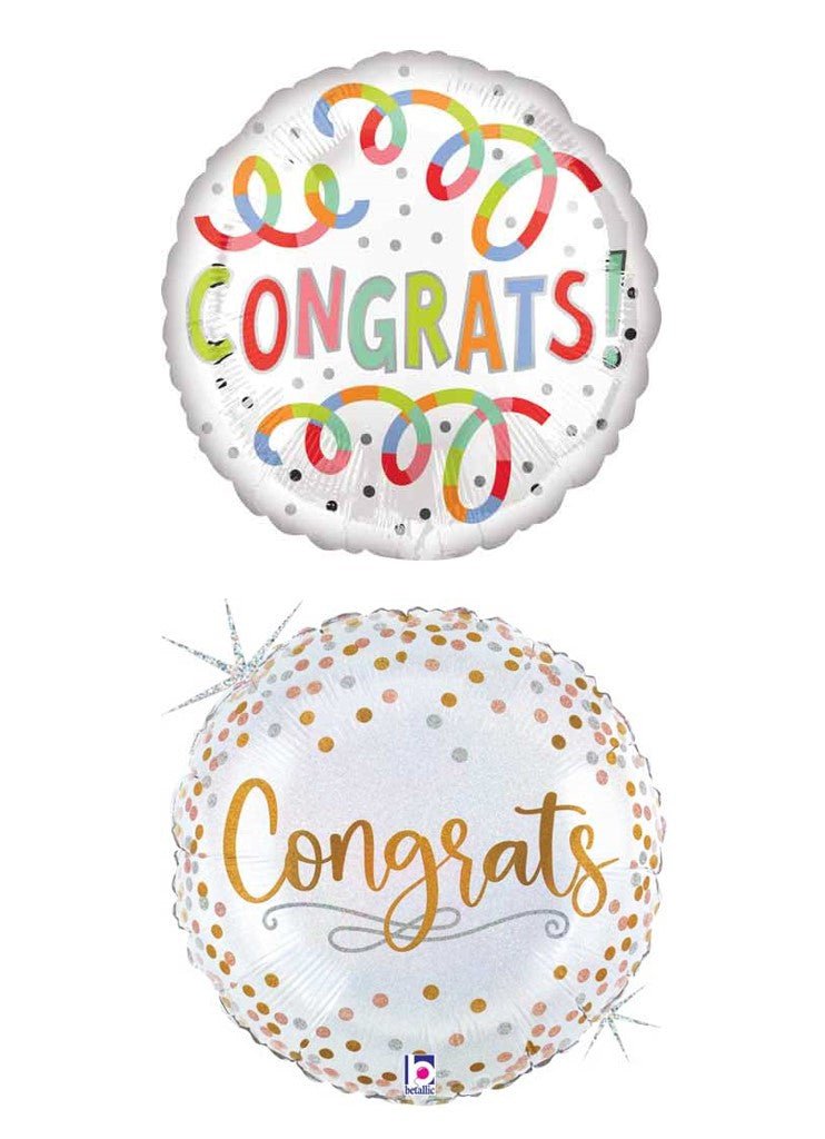 Congratulations Balloon - Legacy Rose TX