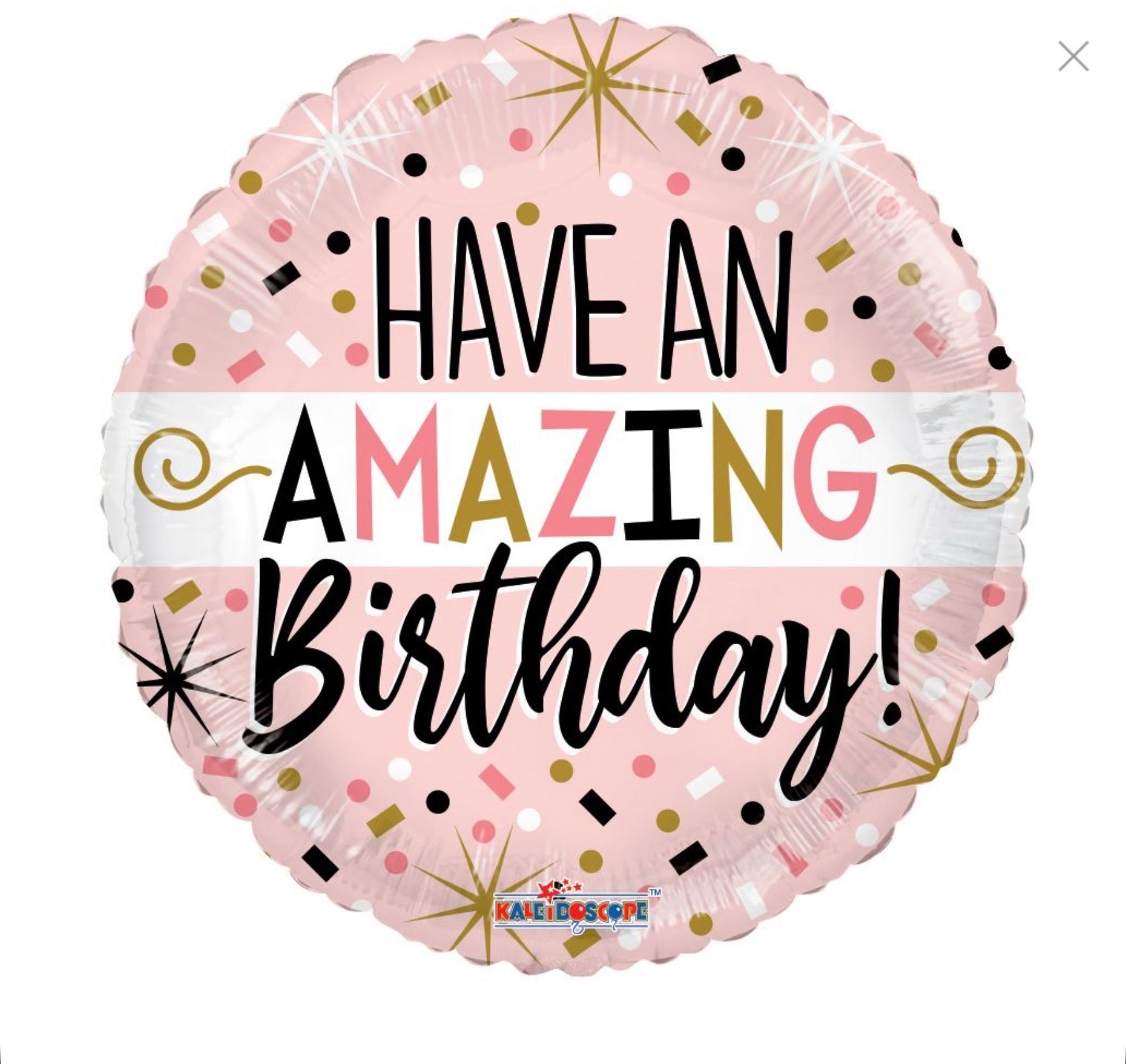 18” Amazing Birthday Balloon - Legacy Rose TX