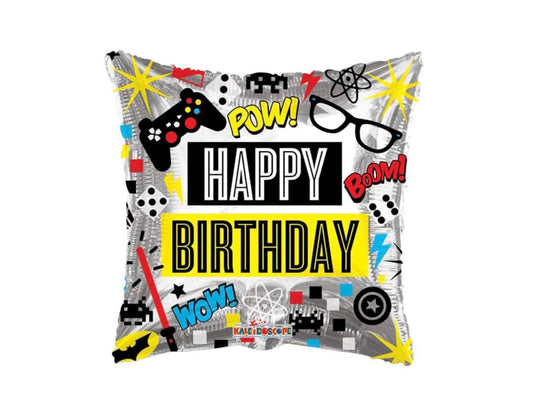 18” Birthday Boy Gamer Balloon - Legacy Rose TX