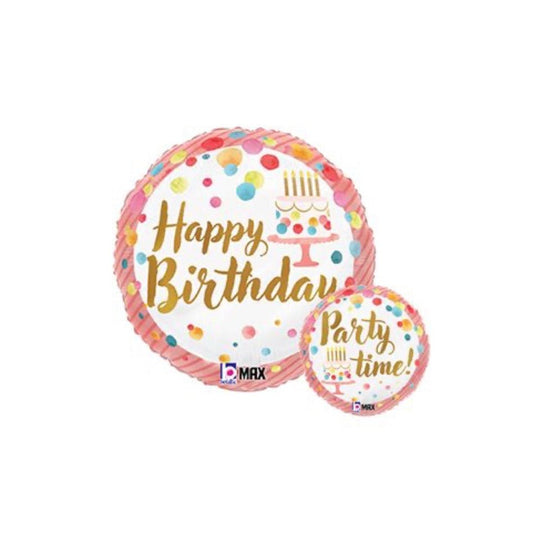 18” Birthday Cake Balloon - Legacy Rose TX