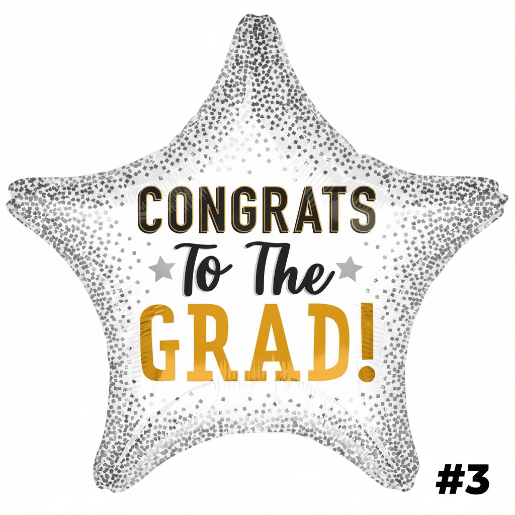 18” Graduation Balloons - Legacy Rose TX