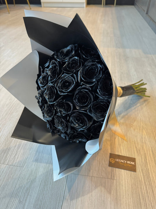 Black Eclipse Bouquet - Legacy Rose TX