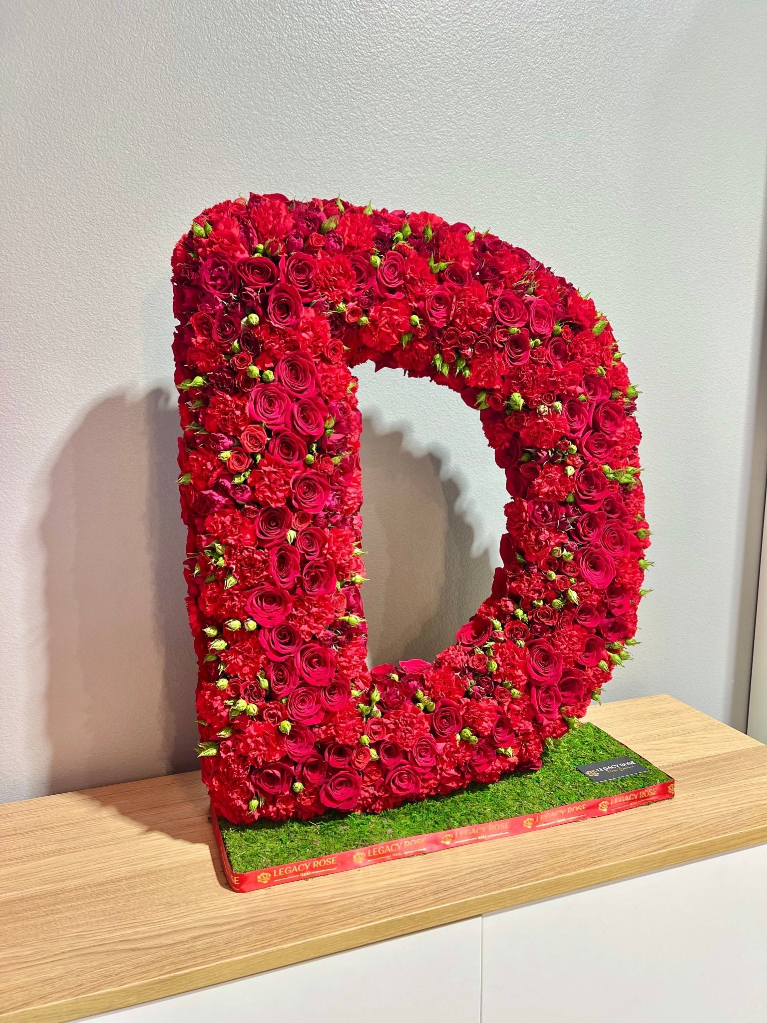 Floral Letter or Number - Legacy Rose TX