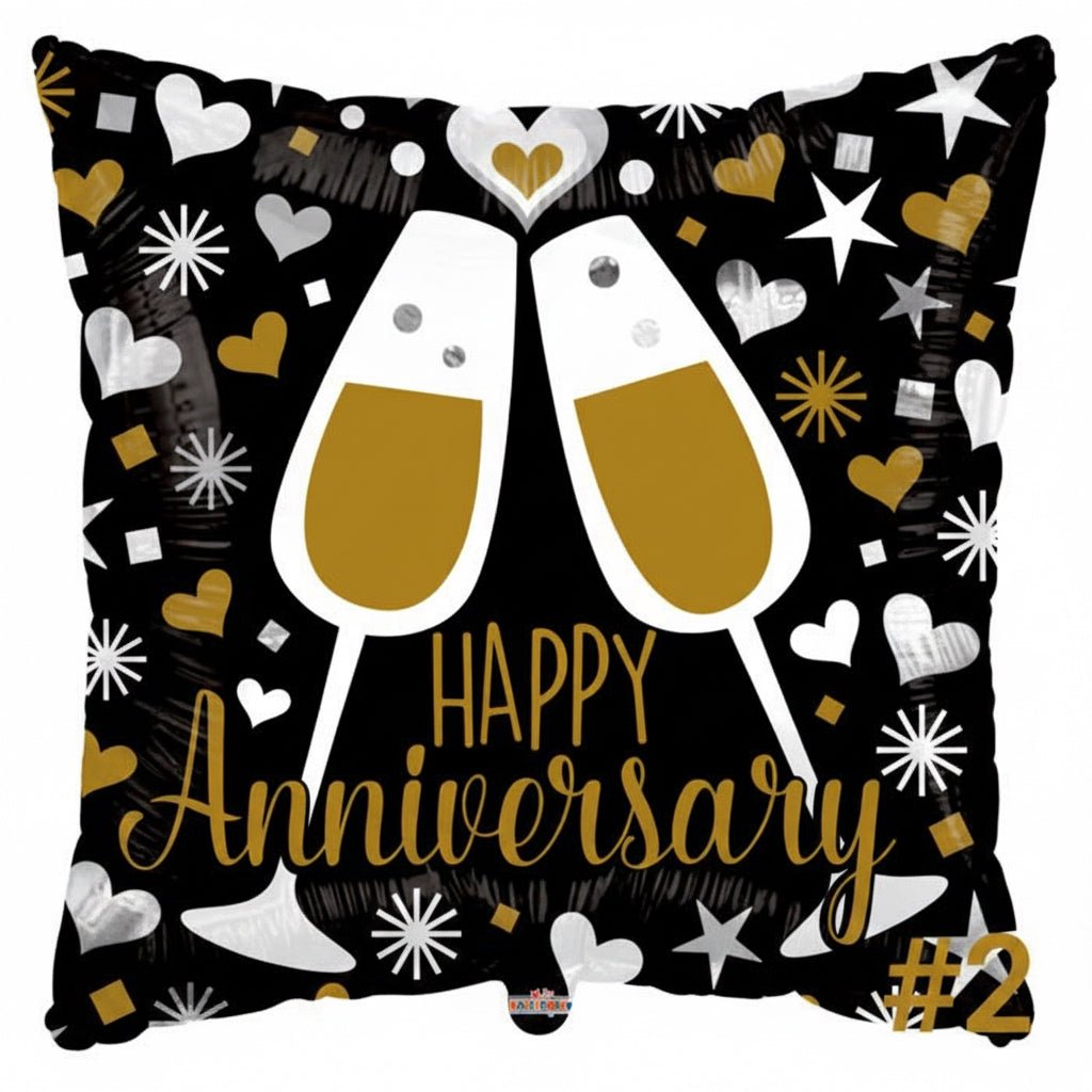 Happy Anniversary Balloon - Legacy Rose TX