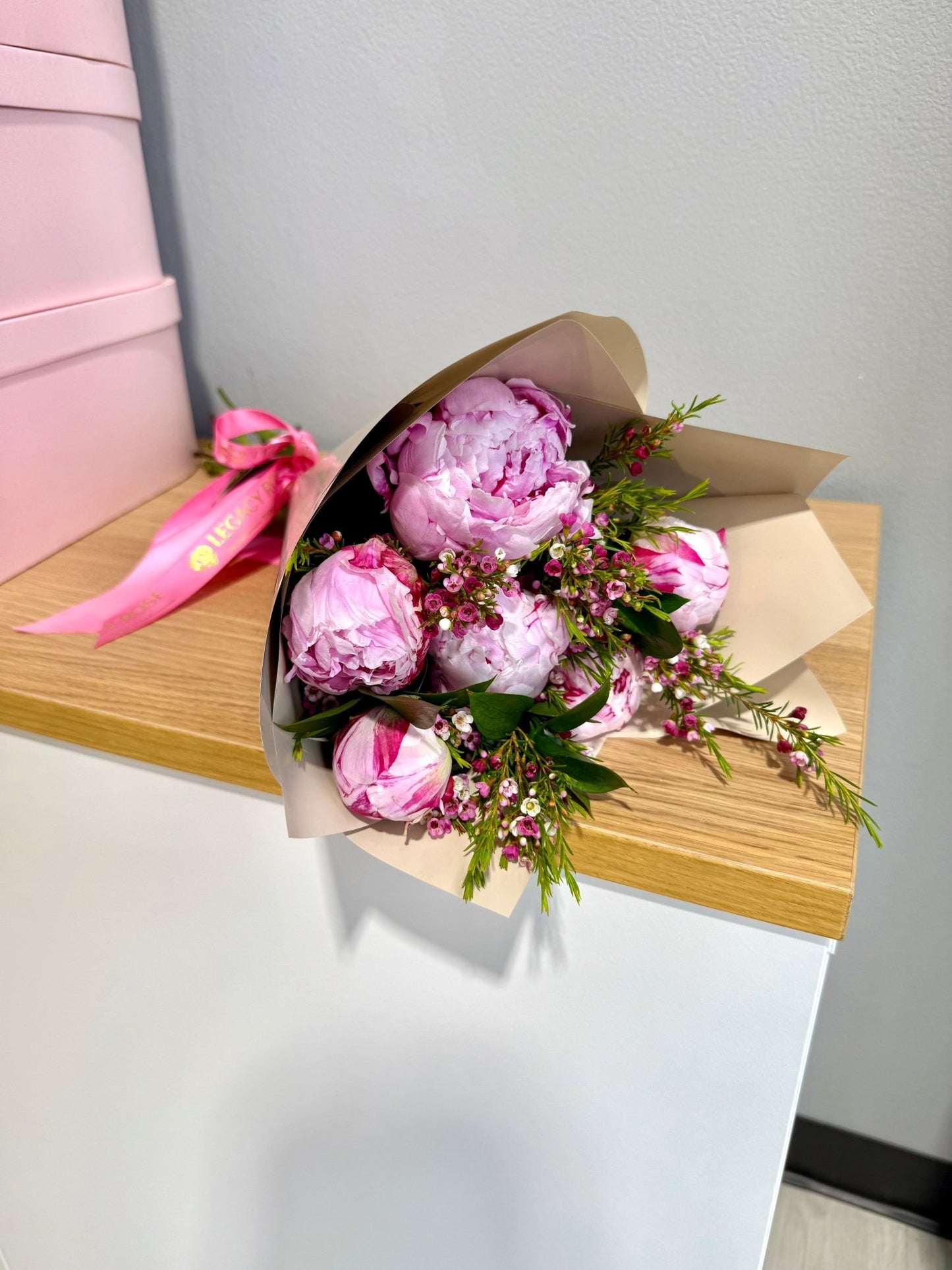 Peonies Bouquet (Seasonal product) - Legacy Rose TX