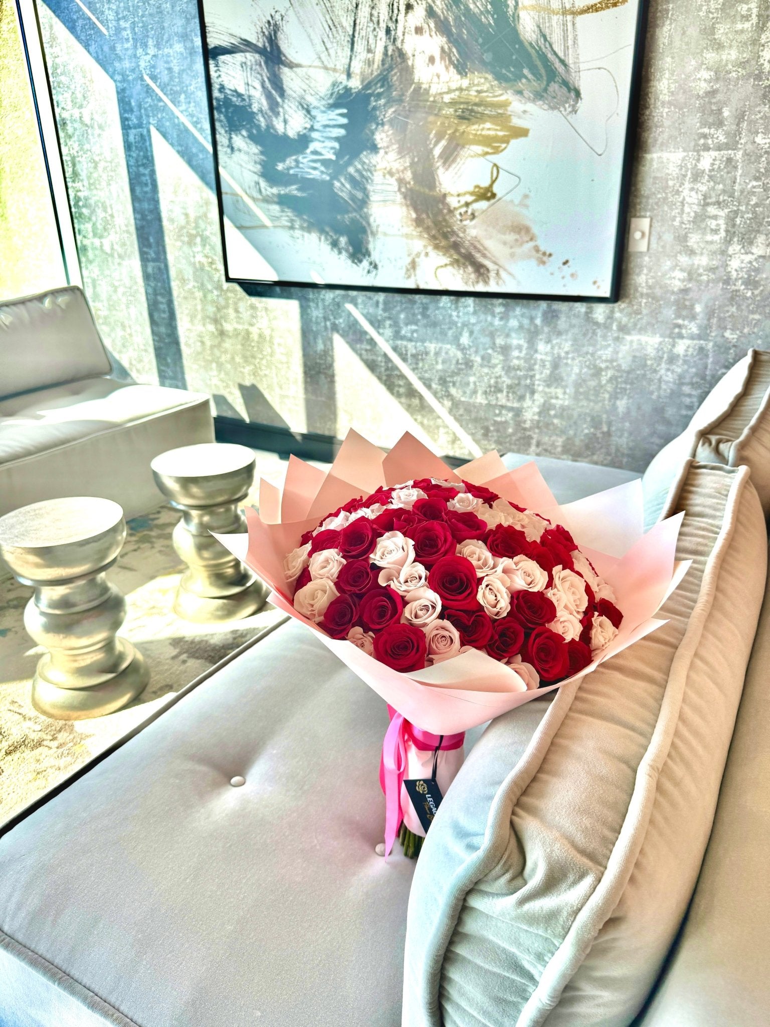 Pink Rose Bouquet / Ramo Buchon – Legacy Rose TX