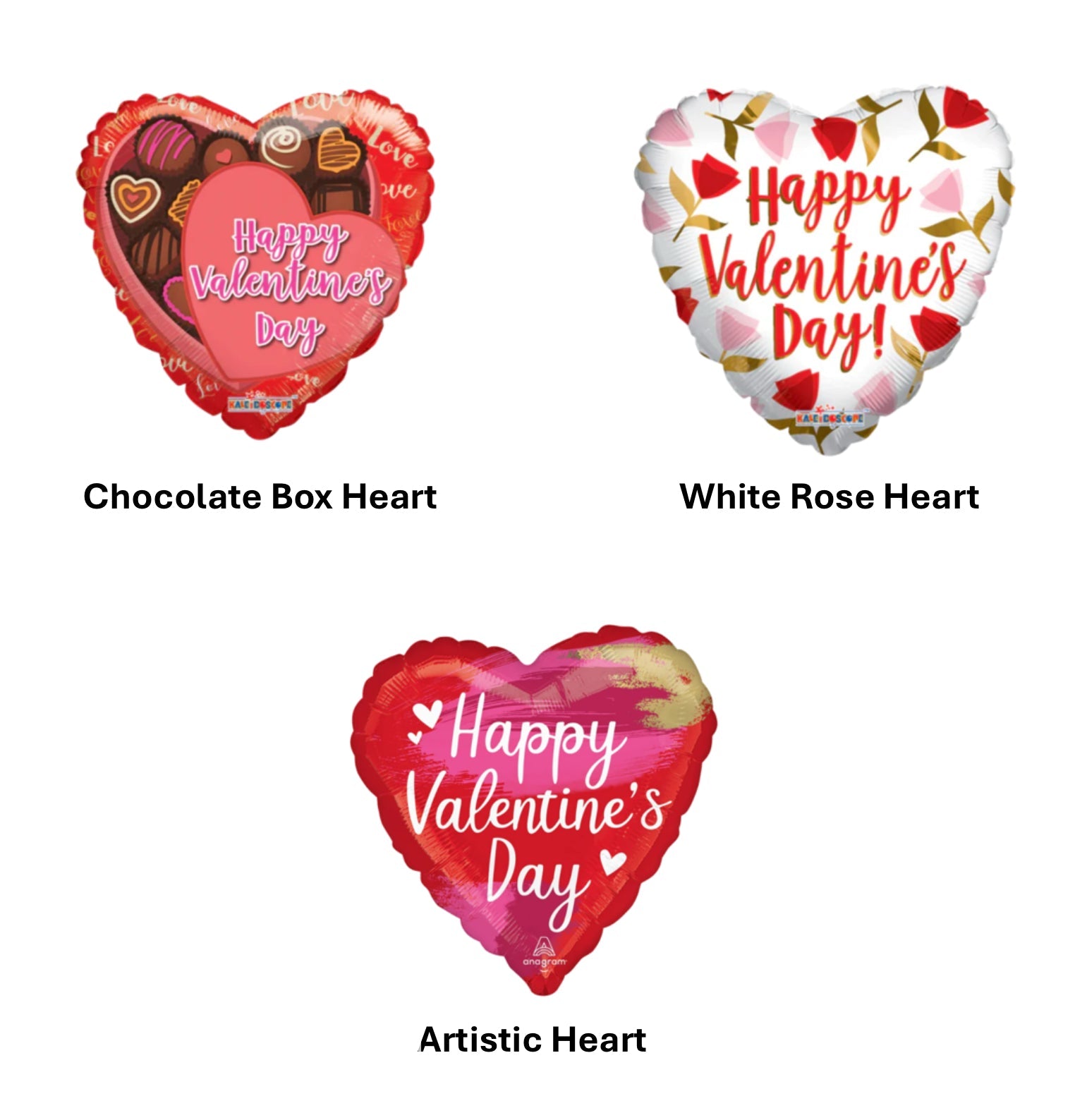 Valentine's Balloons - Legacy Rose TX