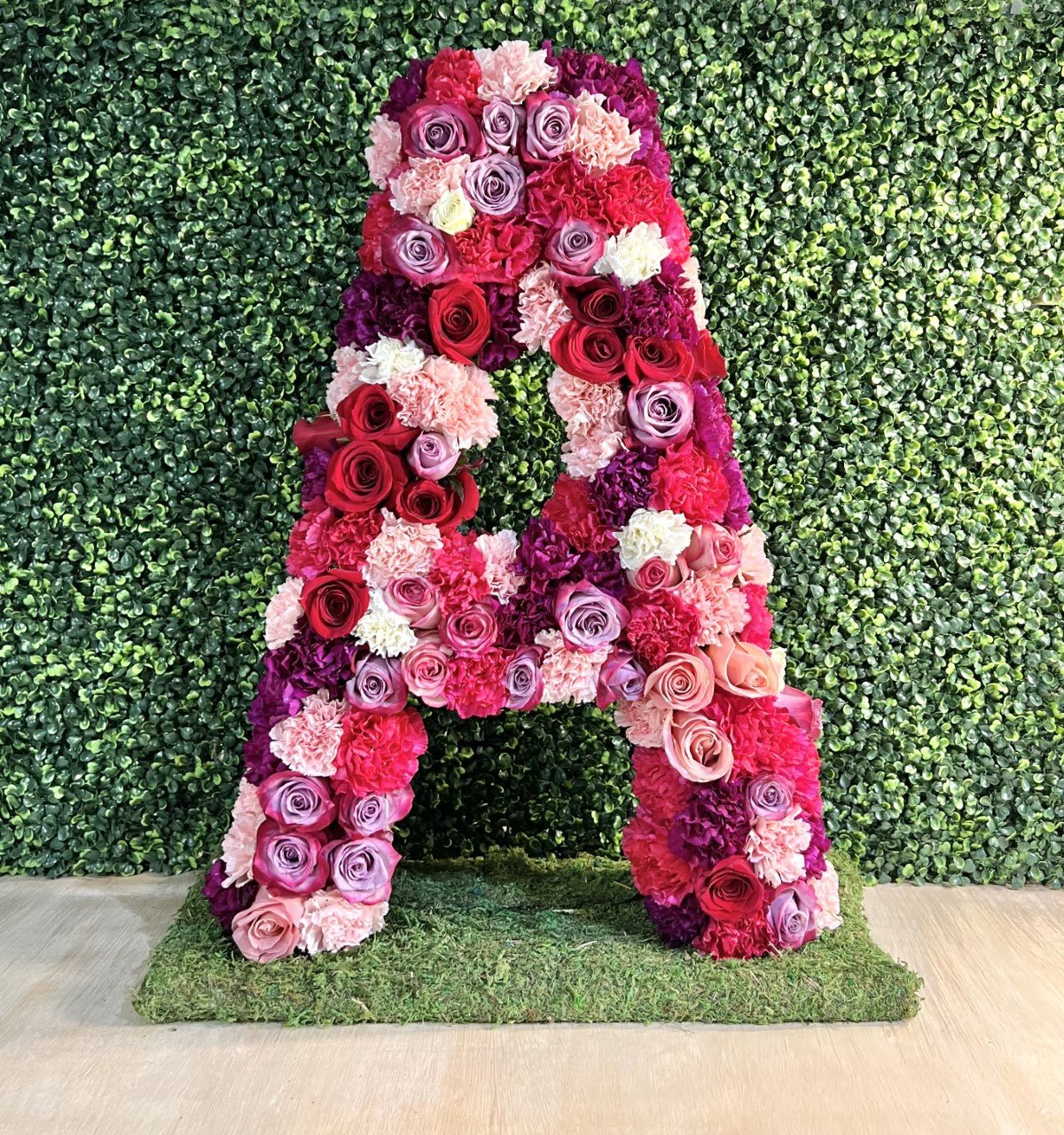 Floral Letter - Legacy Rose TX